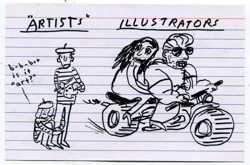 Artists and Illustrators, by Hallie Bateman 